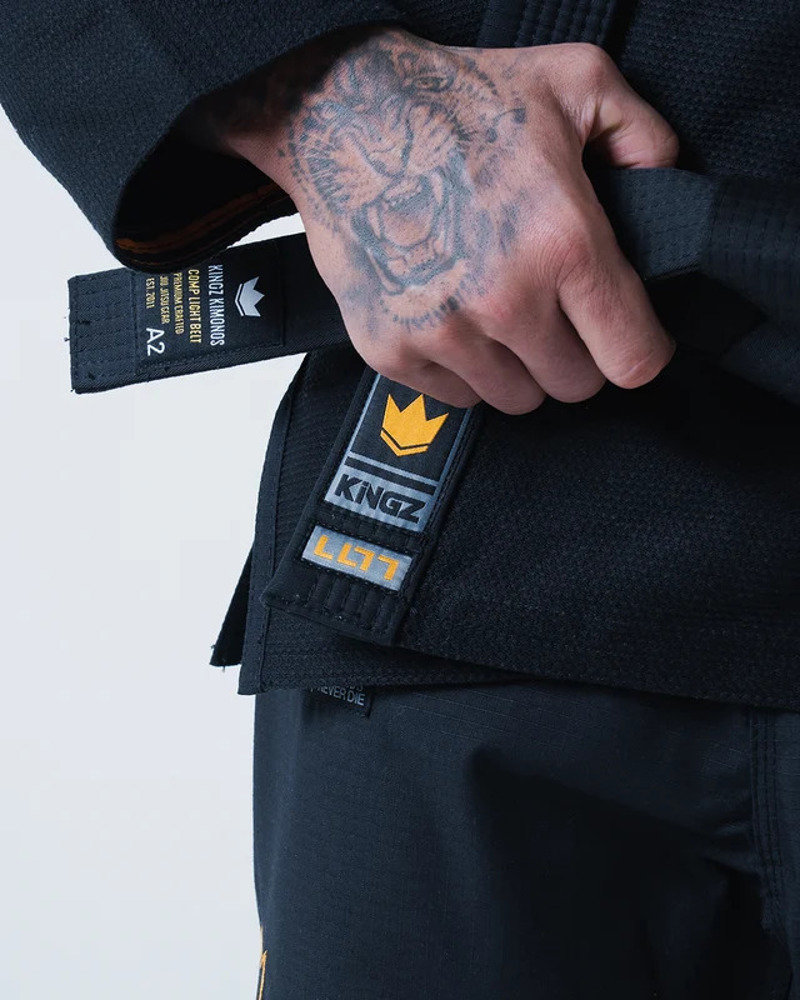 Kingz Leandro Lo Legends Never Die Respect BJJ Gi - black
